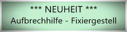 Neuheit Fixiergestell