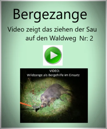 Video Bergezange Infobild