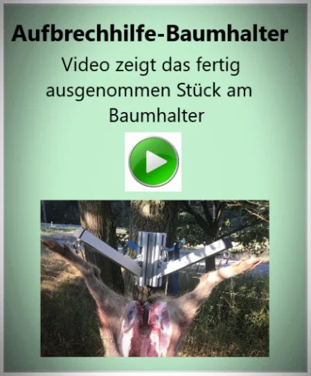 Video zeigt das Aufbrechen eines Frischlings