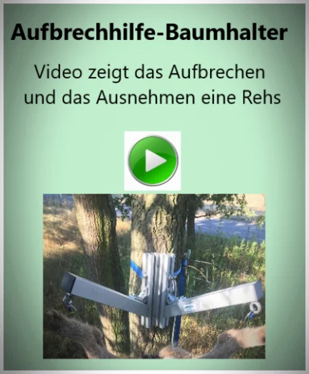 Video zeigt das Aufbrechen eines Frischlings